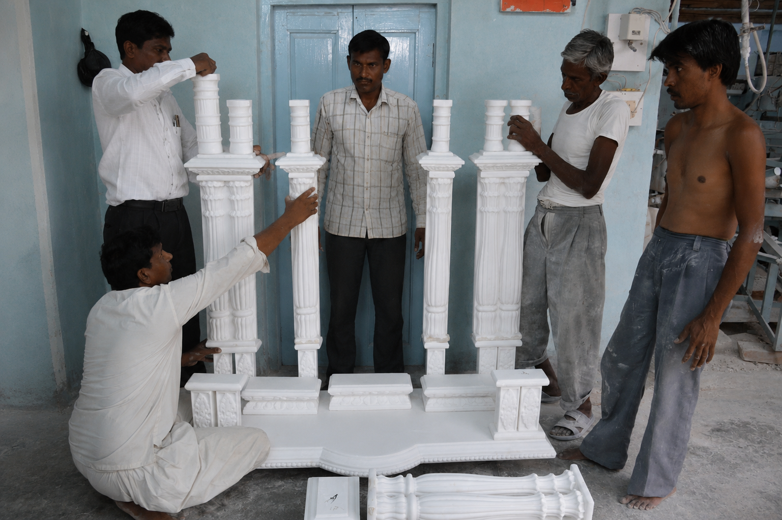 Monumental Marble Temple Assembly Site