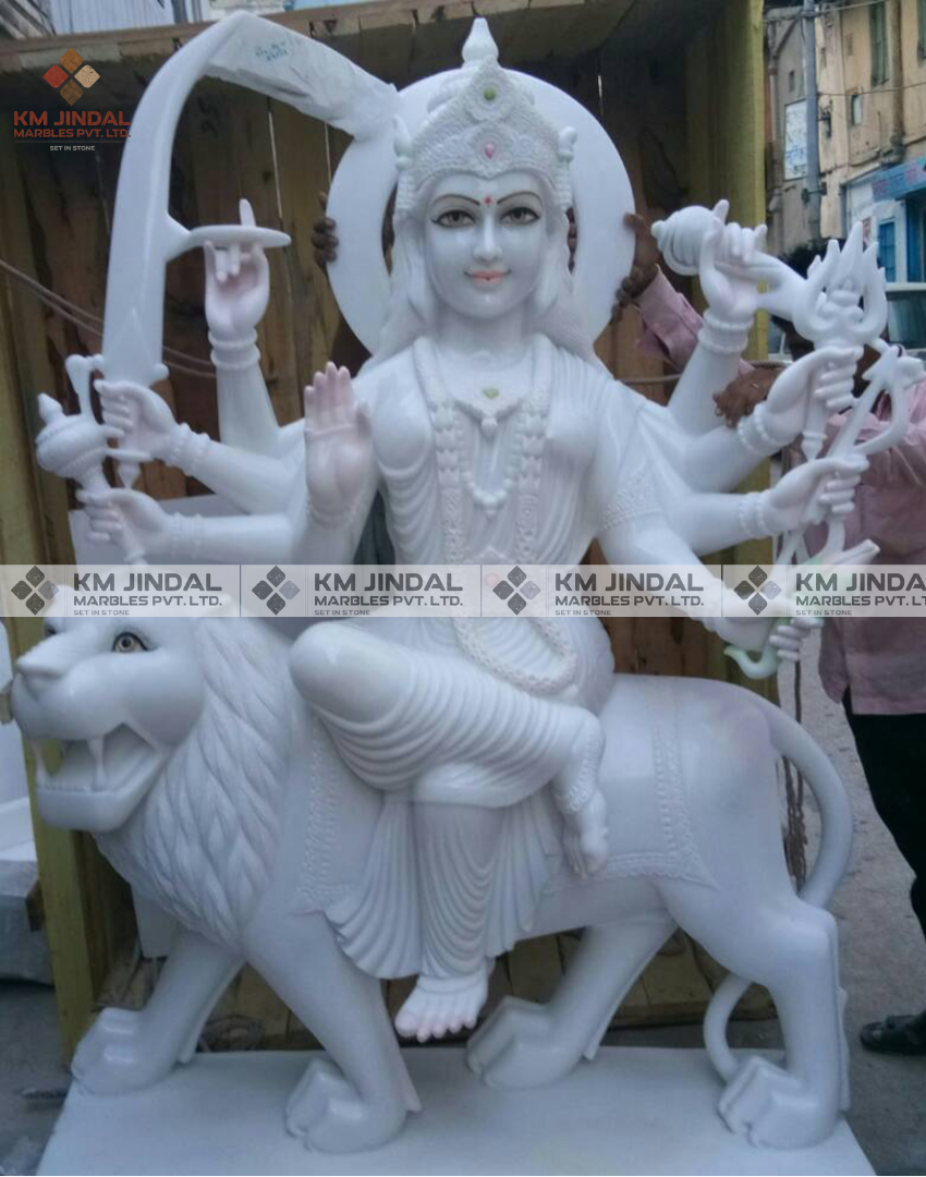 Carved Stone Idol Pedestal