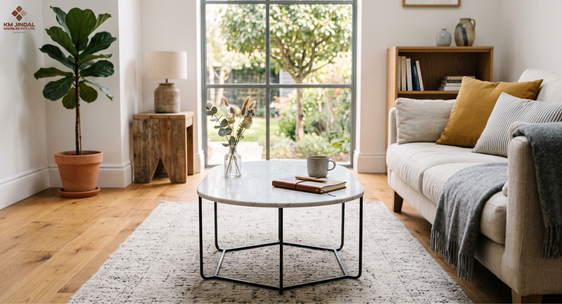 Modern Marble Coffee Table