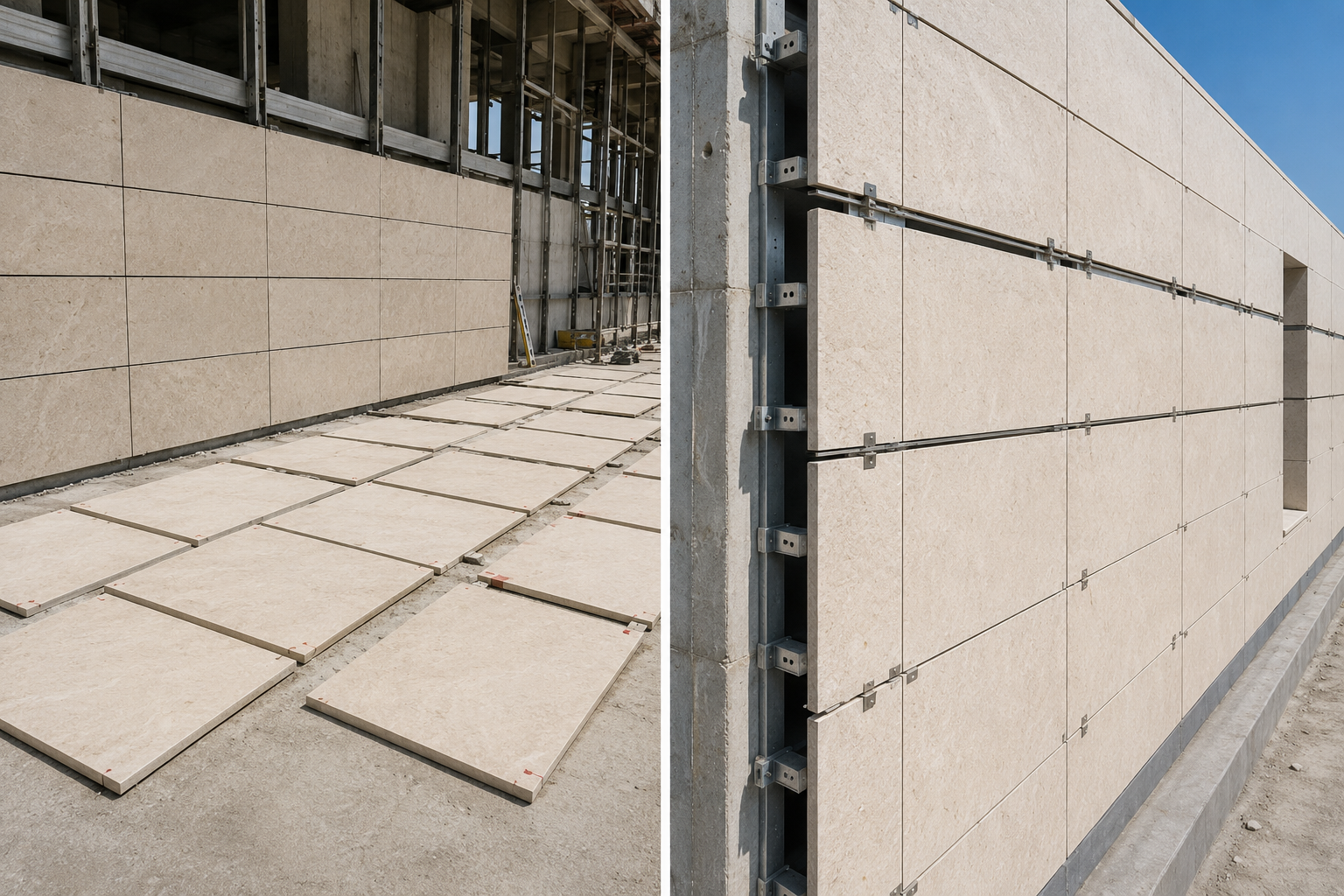 Precision Dry Lay and Stone Installation